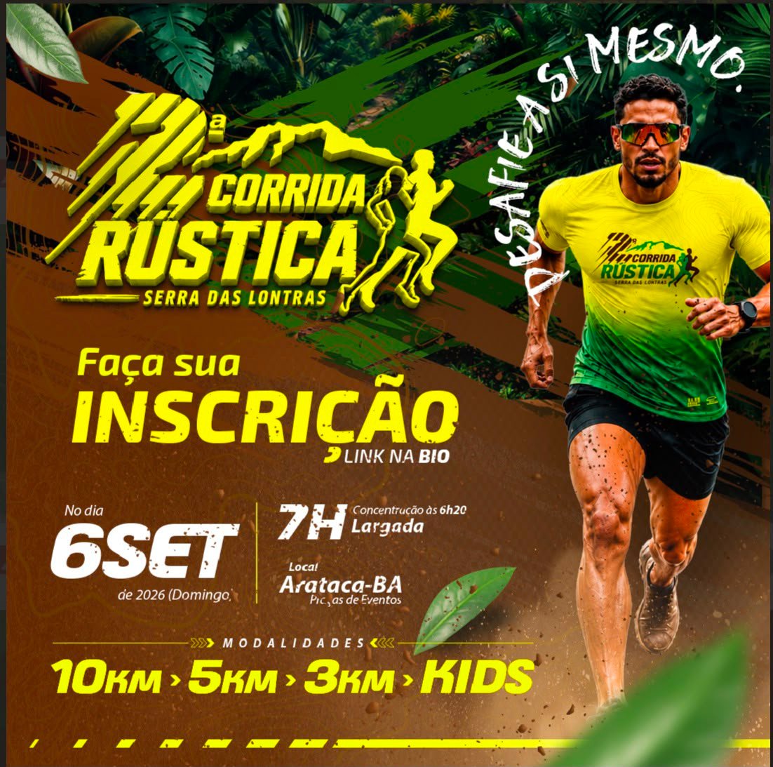 A Magia da Serra e o Desafio do Asfalto: Arataca Abre Inscrições para a 2ª Corrida Rústica Serra das Lontras