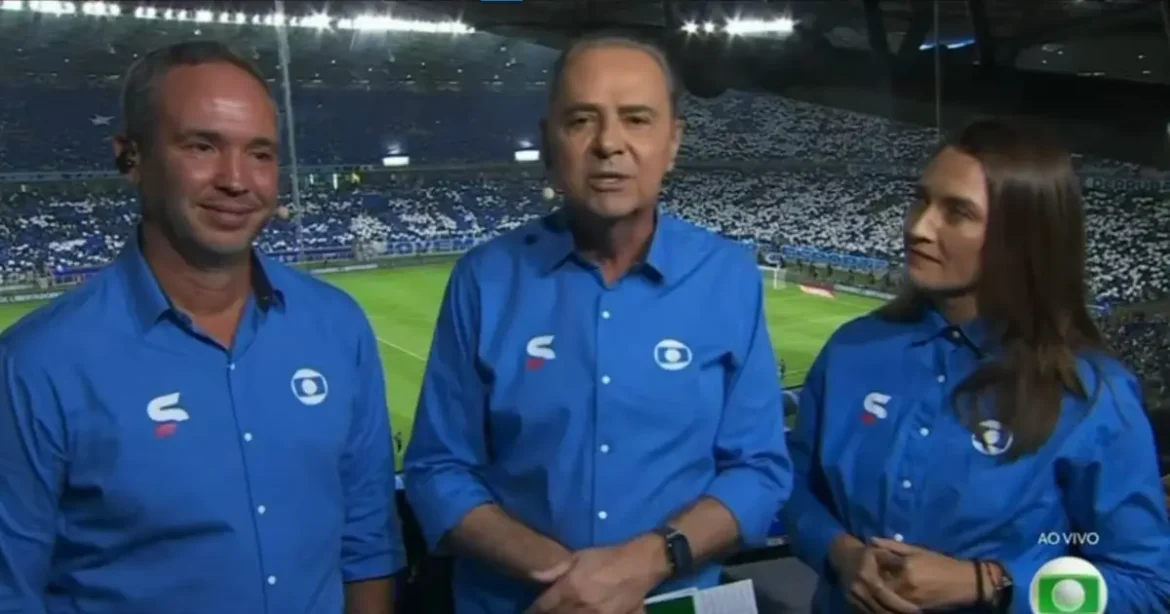 Luis Roberto volta a narrar na Globo após quatro meses afastado para tratamento contra câncer