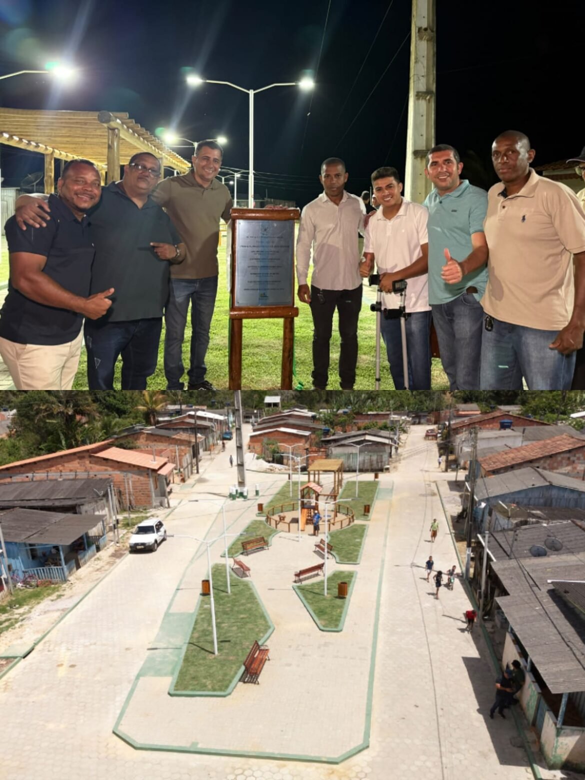 Santa Luzia inaugura Praça Agnaldo Ferreira dos Santos no bairro São Pedro