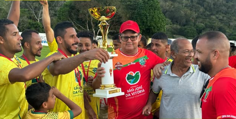 Família Unida é a grande campeã da 1ª Copa das Águas em São José da Vitória!