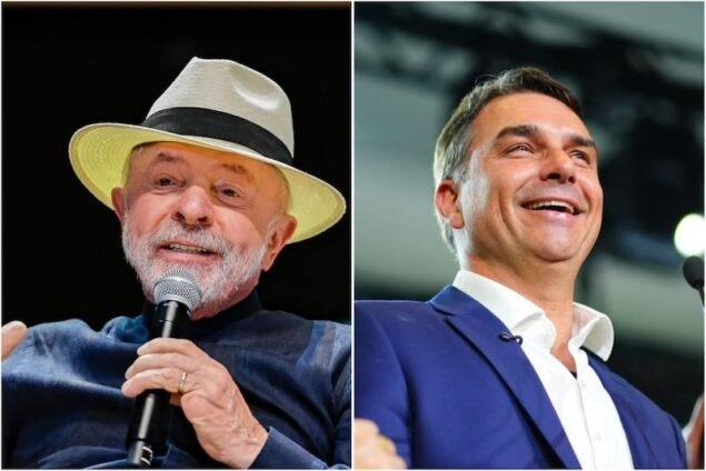 Eleições 2026: Lula e Flávio Bolsonaro aparecem em empate técnico no 1º e no 2º turno, mostra AtlasIntel