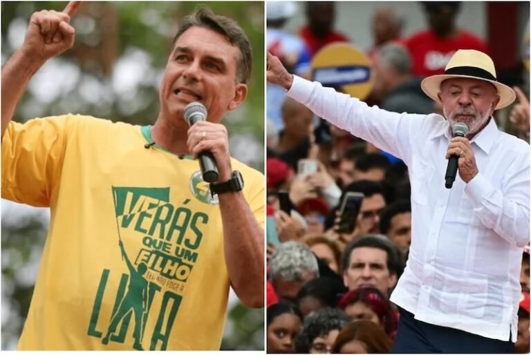 Flávio Bolsonaro e Lula vão disputar segundo turno para presidente