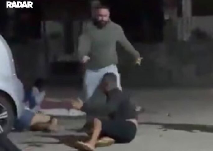 Empresário é filmado agredindo casal após discussão política em Eunápolis