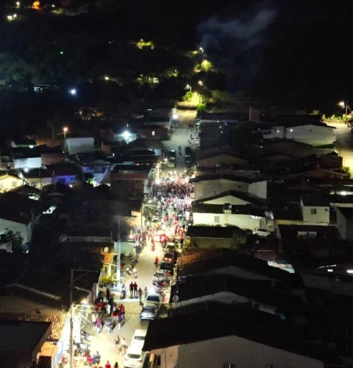 Evento do prefeito Salomão e do ex-prefeito Marcos Galvão chama atenção pela pouca presença de público em Ibicuí!
