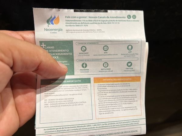 Aneel mantém bandeira verde na conta de luz para o mês de novembro