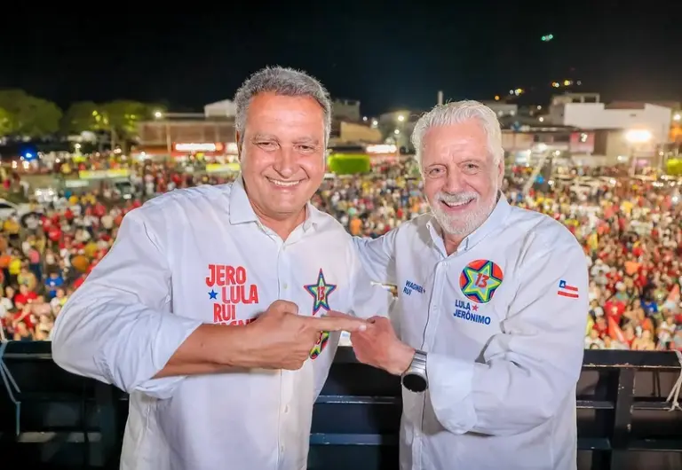 Rui Costa e Jaques Wagner lideram corrida pelo Senado nas eleições 2026, diz pesquisa AtlasIntel